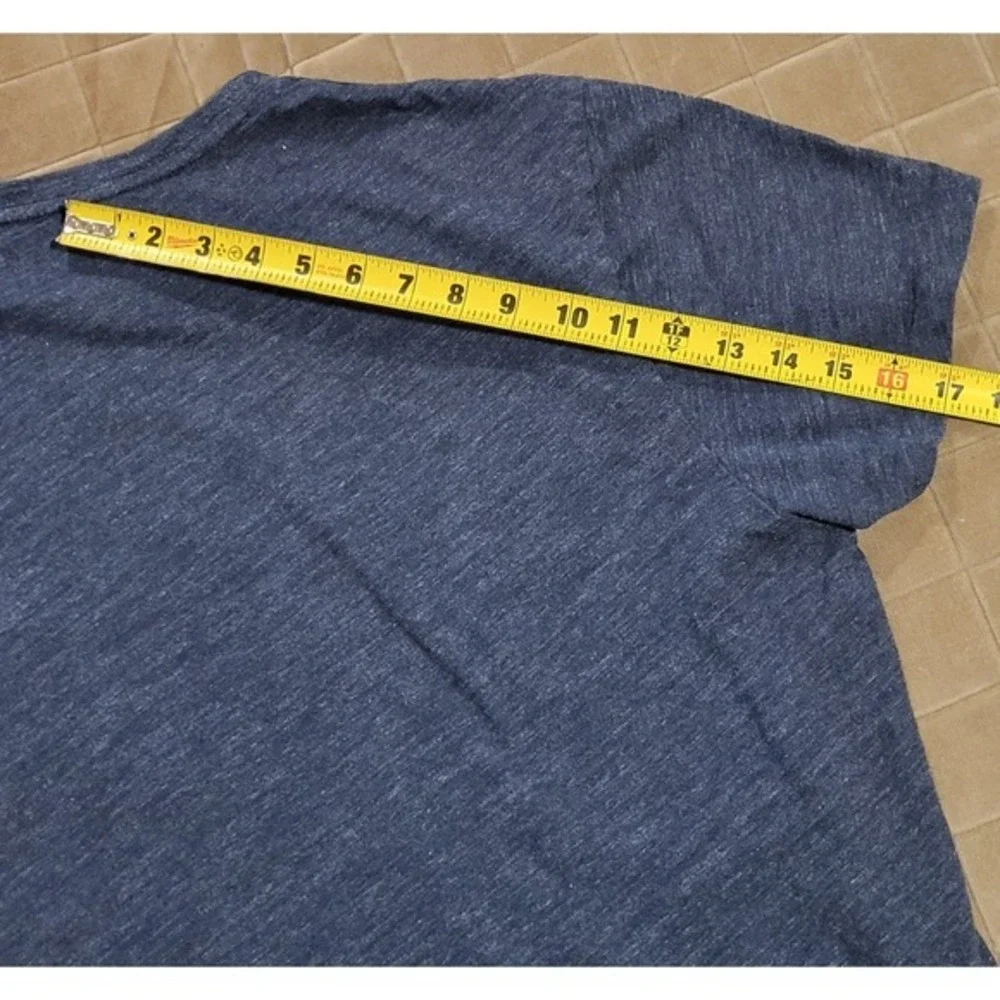 Polo Ralph Lauren Shirt Adult Extra Large Blue Crew Neck 100% Cotton Pocket Pony